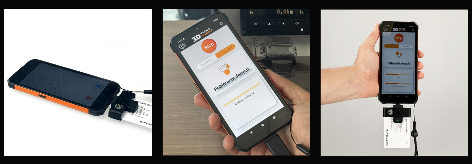 3D Tacho Mobile σε χρήση
